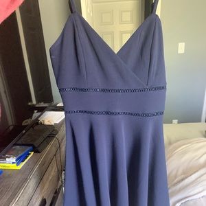 Navy blue dress